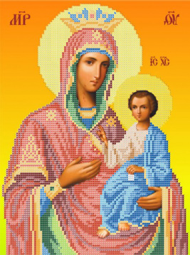 Богородица Иверская Вертоградъ C810, цена 136 руб. - интернет-магазин Мадам Брошкина