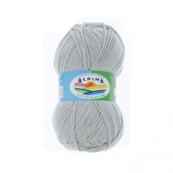 Пряжа Альпина Vera цв.22 серый Alpina 13029609922, цена 1 646 руб. - интернет-магазин Мадам Брошкина