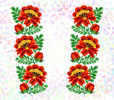 Цветы Borovsky&sons К307, цена 234 руб. - интернет-магазин Мадам Брошкина