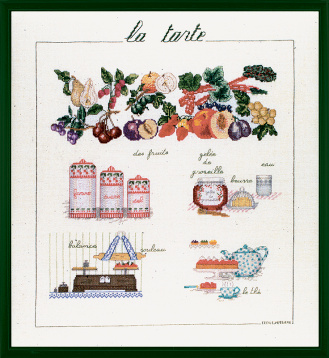 Пирог Le Bonheur des Dames 1183, цена 7 213 руб. - интернет-магазин Мадам Брошкина