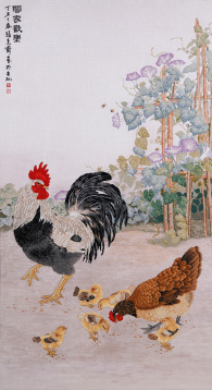 Куриное семейство Xiu Crafts 2030805, цена $73 - интернет-магазин Мадам Брошкина