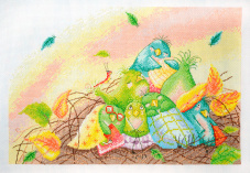 . "Сонное царство" Elina Ellis illustration Марья Искусница 15.001.23