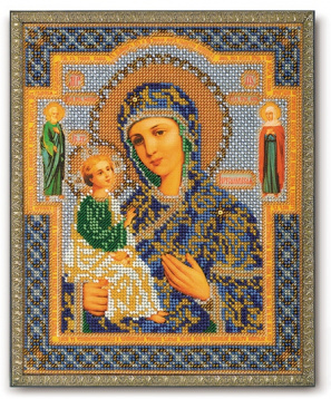 Иерусалимская Богородица Кроше В-164, цена 1 405 руб. - интернет-магазин Мадам Брошкина