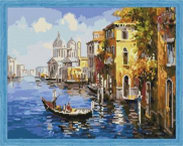 Путешествие по Венеции Цветной QA202235, цена 2 198 руб. - интернет-магазин Мадам Брошкина