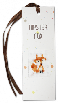 Закладка для книг "Hipster fox" Luca-s N-26, цена 239 руб. - интернет-магазин Мадам Брошкина