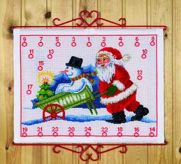 Рождественский календарь Permin 34-8206, цена 4 491 руб. - интернет-магазин Мадам Брошкина