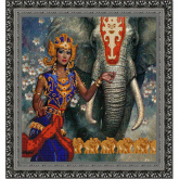 Индийский слон Конёк 9741