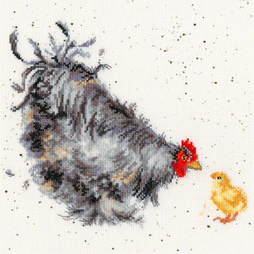 Курица с цыплёнком Bothy Threads XHD50, цена €38 - интернет-магазин Мадам Брошкина