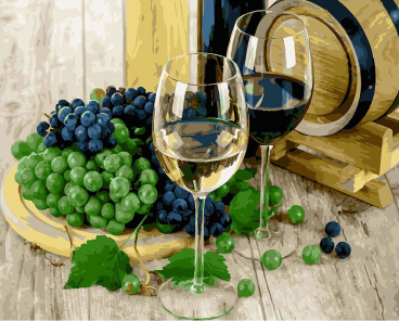 Вино в бокалах Color kit GX28716, цена 823 руб. - интернет-магазин Мадам Брошкина
