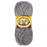 Пряжа Аделия Casual цв.12 серый Adelia 53837593842