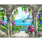 Цветочный дворик Dimensions 73-91452