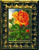 Цветущая роза Вышиваем бисером В110