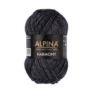 Пряжа Альпина Harmony цв.11 т.серый Alpina 92878237574, цена 5 121 руб. - интернет-магазин Мадам Брошкина