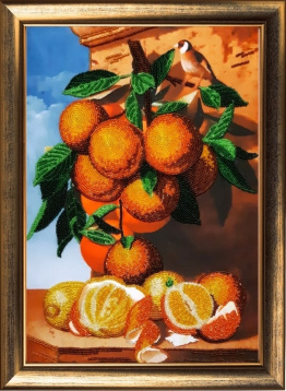 Апельсиновая ветка Butterfly 135, цена 2 468 руб. - интернет-магазин Мадам Брошкина