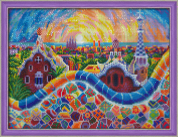 Парк Гуэль Алмазная живопись 1757, цена 1 518 руб. - интернет-магазин Мадам Брошкина