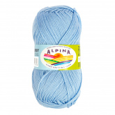 Пряжа Альпина Tommy цв.025 св. голубой Alpina 8016302142