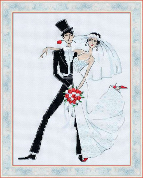 Свадебное танго Риолис 1179, цена 506 руб. - интернет-магазин Мадам Брошкина