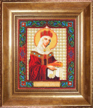 Икона святой равноапостольной царицы Елены Чаривна Мить Б1196, цена 1 107 руб. - интернет-магазин Мадам Брошкина