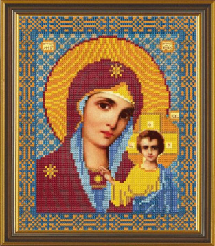 Богородица Казанская Nova Sloboda С9015, цена 1 294 руб. - интернет-магазин Мадам Брошкина