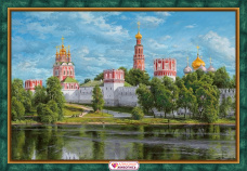 Новодевичий монастырь Алмазная живопись 1911