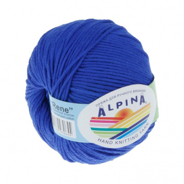 Пряжа Альпина Rene цв.916 синий Alpina 14087719172, цена 2 769 руб. - интернет-магазин Мадам Брошкина