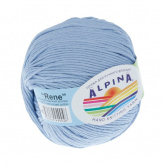 Пряжа Альпина Rene цв.3840 серо-голубой Alpina 19236609352