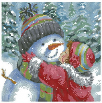 Поцелуй для снеговика Dimensions 70-08833, цена 1 293 руб. - интернет-магазин Мадам Брошкина