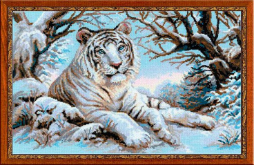 Бенгальский тигр Риолис 1184, цена 2 027 руб. - интернет-магазин Мадам Брошкина