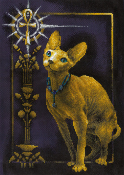 Египетская кошка Panna К-0897, цена 1 316 руб. - интернет-магазин Мадам Брошкина