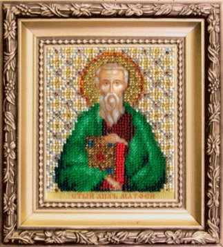 Икона святого апостола Матфея Чаривна Мить Б1218, цена 550 руб. - интернет-магазин Мадам Брошкина