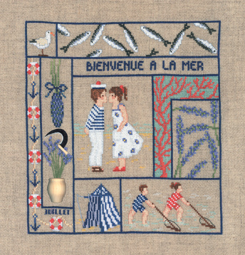 Добро пожаловать Июль Le Bonheur des Dames 2656, цена 4 340 руб. - интернет-магазин Мадам Брошкина