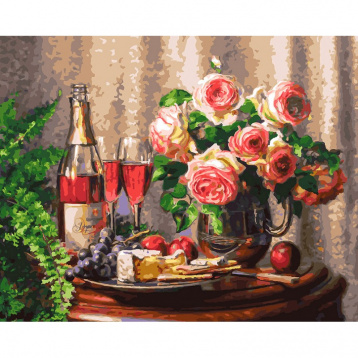 Розовое шампанское Белоснежка 258-AB, цена 1 138 руб. - интернет-магазин Мадам Брошкина