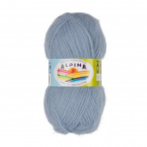Пряжа Альпина Alpaca Pollo цв.04 св.голубой Пряжа 62388414604