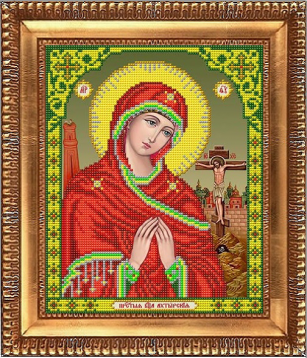 Пресвятая Богородица Ахтырская Благовест И-4042, цена 183 руб. - интернет-магазин Мадам Брошкина