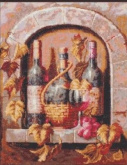 Натюрморт с вином Палитра 04.004