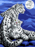 Снежные леопарды Grafitec 11.886