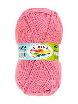 Пряжа Альпина Marta цв.019 розовый Alpina 30372048292, цена 1 517 руб. - интернет-магазин Мадам Брошкина