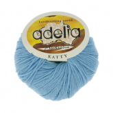 Пряжа Аделия Katty цв.16 голубой Adelia 4559577782