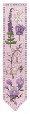 закладки "Bookmark Pink Flowers" (Розовые цветы), 5 х 20 см Le Bonheur des Dames 4596