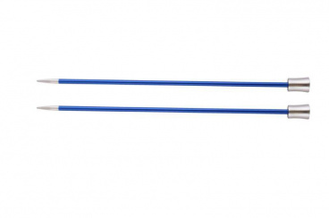 Спицы прямые для вязания Zing Knit Pro 4мм/30см Knit pro 47269, цена 393 руб. - интернет-магазин Мадам Брошкина