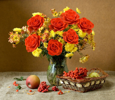 Огненные розы Матренин Посад 1852, цена 922 руб. - интернет-магазин Мадам Брошкина