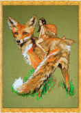 Красная лисица Nimue 108-A049 K