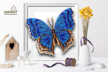 Бабочка Salamis Temora Благовест Б-103, цена 550 руб. - интернет-магазин Мадам Брошкина
