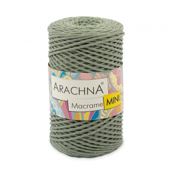 Пряжа Arachna Macrame Mini цв.45 св.хаки Arachna 85087266314, цена 1 592 руб. - интернет-магазин Мадам Брошкина