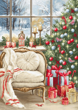 Рождественский интерьер Luca-s B599, цена 4 776 руб. - интернет-магазин Мадам Брошкина