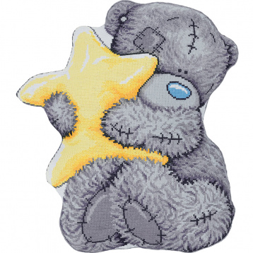 Подушка. Tatty Teddy со звездочкой Panna MTY-7029, цена 1 962 руб. - интернет-магазин Мадам Брошкина