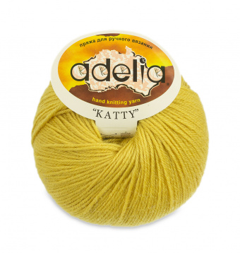 Пряжа Аделия Katty цв.19 горчичный Adelia 57680165752, цена 3 061 руб. - интернет-магазин Мадам Брошкина