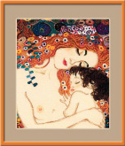 "Материнская любовь" по мотивам картины Г. Климта Риолис 916