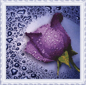 Сиреневая роза Колор кит  80213, цена 529 руб. - интернет-магазин Мадам Брошкина