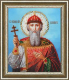 Икона Святого Равноапостольного Князя Владимира Золотое руно РТ-131